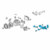 OEM Chevrolet Malibu Water Outlet Diagram - 55491272