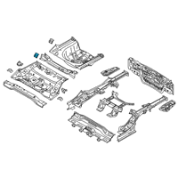 OEM 2020 Kia Optima Panel Assembly-Rear FLOO Diagram - 65511D5000