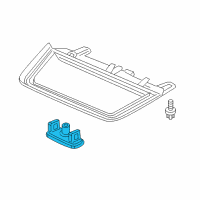 OEM 2018 Acura TLX Light Assembly, Licens Diagram - 34100-TZ3-A01