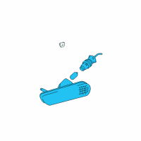 OEM 2003 Lexus RX300 Lamp Assy, Side Turn Signal, LH Diagram - 81740-48010