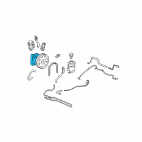 OEM Acura Pump Sub-Assembly, Power Steering Diagram - 56110-RDB-A01