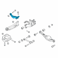 OEM Lincoln Upper Control Arm Diagram - CT4Z-5500-B