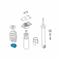 OEM 2021 BMW M235i xDrive Gran Coupe SPRING PAD LOWER Diagram - 33-50-6-880-421