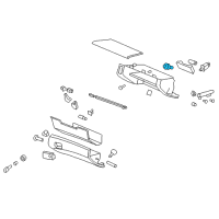 OEM Pontiac GTO Switch, Rear Compartment Lid Release Diagram - 92056727