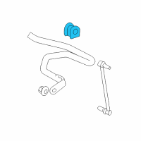 OEM 2012 Lexus HS250h Bush, STABILIZER Diagram - 48815-75020