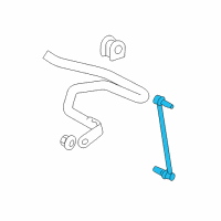 OEM 2015 Lexus CT200h Link Assy, Front Stabilizer Diagram - 48820-47020