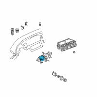 OEM BMW Z8 Instrument Cluster Speedometer Diagram - 62-11-8-383-647