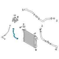 OEM 2019 Hyundai Tucson Hose & Clamp Assembly Diagram - 25450-D3200