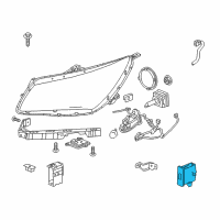 OEM 2016 Buick LaCrosse Control Module Diagram - 90922663