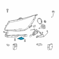 OEM 2015 Buick LaCrosse Ballast Diagram - 9065255