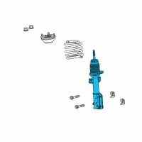 OEM 2010 Ford Mustang Strut Diagram - AR3Z-18124-D