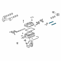 OEM 2007 Cadillac STS Supercharger Gasket Diagram - 12590737