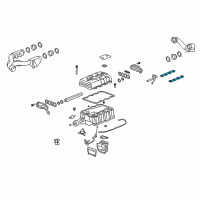 OEM 2006 Cadillac XLR Supercharger Gasket Diagram - 12590737