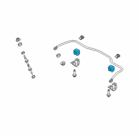 OEM 1994 Lincoln Town Car Bushings Diagram - F1VY-5493-C