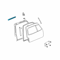 OEM 2005 Lincoln Navigator Weather Strip Diagram - 2L1Z7843720AA