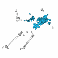 OEM 2020 Ford F-150 Column Assembly Diagram - JL3Z-3C529-C