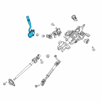 OEM 2016 Ford F-150 Shift Lever Diagram - FL3Z-7A256-B