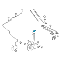 OEM 2015 Lincoln MKZ Reservoir Cap Diagram - DS7Z-17632-A