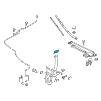 OEM 2016 Ford F-150 Reservoir Cap Diagram - DS7Z-17632-A