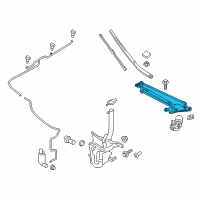 OEM 2019 Lincoln MKZ Wiper Linkage Diagram - DP5Z-17566-A