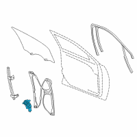 OEM 2018 Cadillac XTS Window Motor Diagram - 22788194