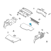 OEM 2008 Ford Fusion Handle Diagram - 6E5Z-54454A48-AAA