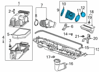 OEM Chevrolet Silverado Outlet Tube Diagram - 84841225