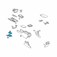 OEM Toyota Camry Shift Boot Diagram - 58821-33560-B0