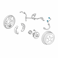 OEM 2006 Toyota Corolla Brake Tube Diagram - 47324-02070