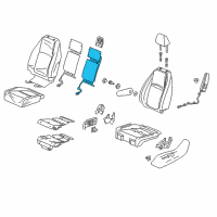 OEM 2020 Honda Odyssey Tci, L. FR. Seat-Back Diagram - 81617-THR-A81