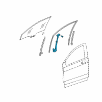 OEM Honda CR-V Regulator Assembly, Right Front Door Power Diagram - 72210-SWA-A01