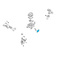 OEM Hyundai Seal-Rubber Diagram - 28117-2H100