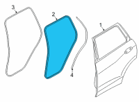 OEM 2021 BMW X6 DOOR WEATHERSTRIP Diagram - 51-76-9-447-092