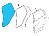 OEM 2021 BMW X6 EDGE PROTECTION, DOOR, REAR Diagram - 51-76-9-465-546