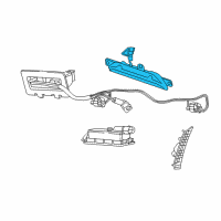 OEM 2019 Chrysler Pacifica Lamp-Center High Mounted Stop Diagram - 68228795AB