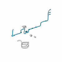 OEM 2005 Chevrolet Silverado 1500 HD Harness Diagram - 88986856
