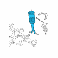 OEM Ram 1500 Classic Spring-Air Suspension Diagram - 4877147AH