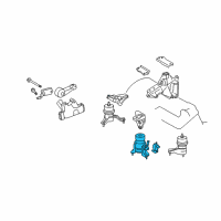 OEM 2006 Toyota Avalon Front Mount Diagram - 12360-0P021