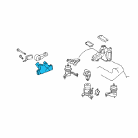 OEM 2007 Toyota Avalon Bracket Diagram - 12313-0P020