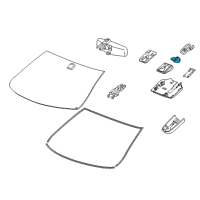 OEM Chevrolet Malibu In-Car Sensor Diagram - 39005091