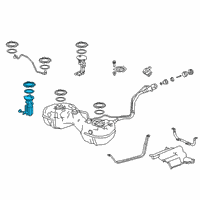 OEM 2022 Acura RDX Set, Fuel Pump Module Diagram - 17045-TJB-A03