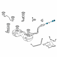 OEM 2022 Honda Accord Set, Main Flap Diagram - 17054-TLA-A04