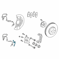 OEM 2019 Toyota Avalon Lower Guide Diagram - 47715-48150