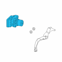 OEM 2011 Acura RL Modulator Assembly, Vsa (Coo Us Only) Diagram - 57110-SJA-405