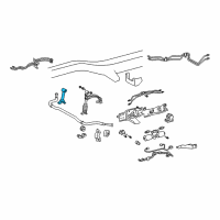 OEM 2008 Lexus GX470 Link Assy, Front Stabilizer Diagram - 48820-60060