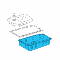 OEM 2014 Toyota Land Cruiser Oil Pan Diagram - 35106-0C030