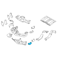 OEM 2019 Toyota 86 Converter Shield Diagram - SU003-06435