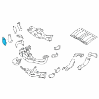 OEM 2020 Toyota 86 Converter Shield Diagram - SU003-06433