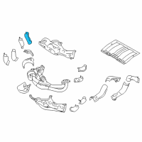 OEM Toyota GR86 Converter Shield Diagram - SU003-06438