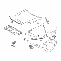 OEM Lexus Plug, Plate Diagram - 90333-25001
